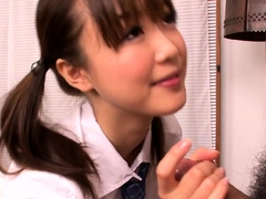 They are as a result cute Japan schoolgirls Vol 77