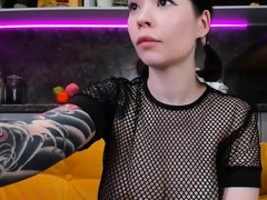 Inexpert Webcam Teen Masturbates Together With Teases